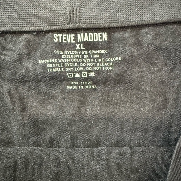 Steve Madden Shapewear Bundle High Waist Shortie Moderate Control‎ Black Nude XL - Picture 7 of 8